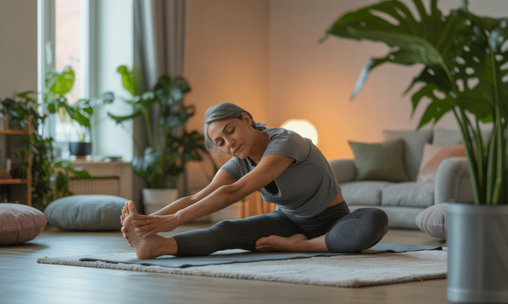 Libérer les tensions du corps : Étirements et relâchement musculaire en douceur